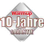 10 Jahre Garantie auf eine elektrische Fußbodenheizung von Warmup