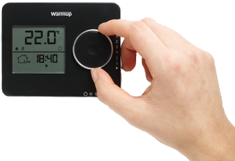 Digitales Raumthermostat für eine Fußbodenheizung